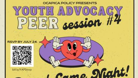 Youth Advocacy Peer Session (YAPS) - Board Game Night
