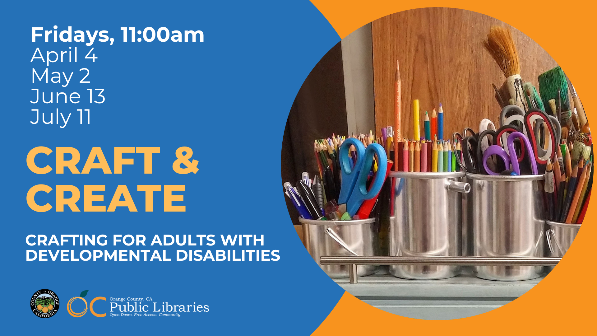 OC Public Library: Brea Craft & Create 
