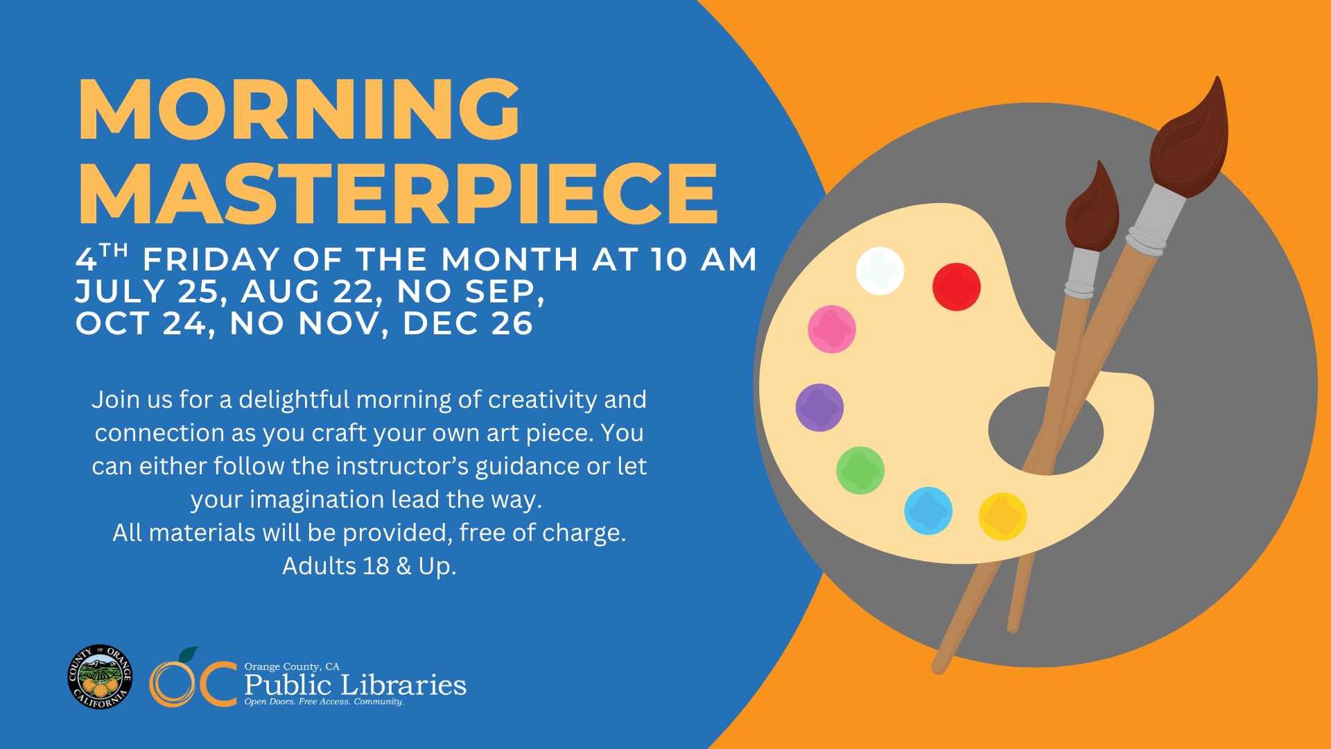 OC Public Library: Morning Masterpiece