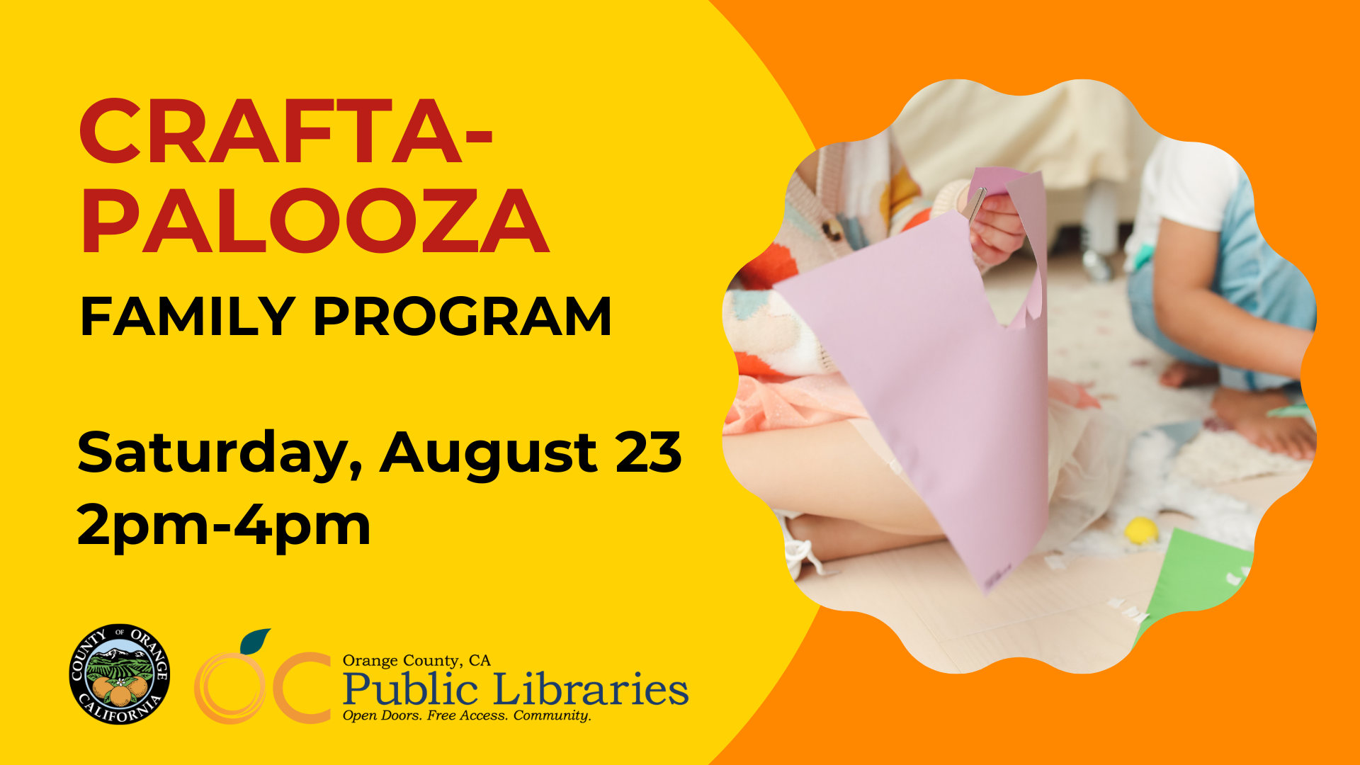 OC Public Library: Craftapalooza!