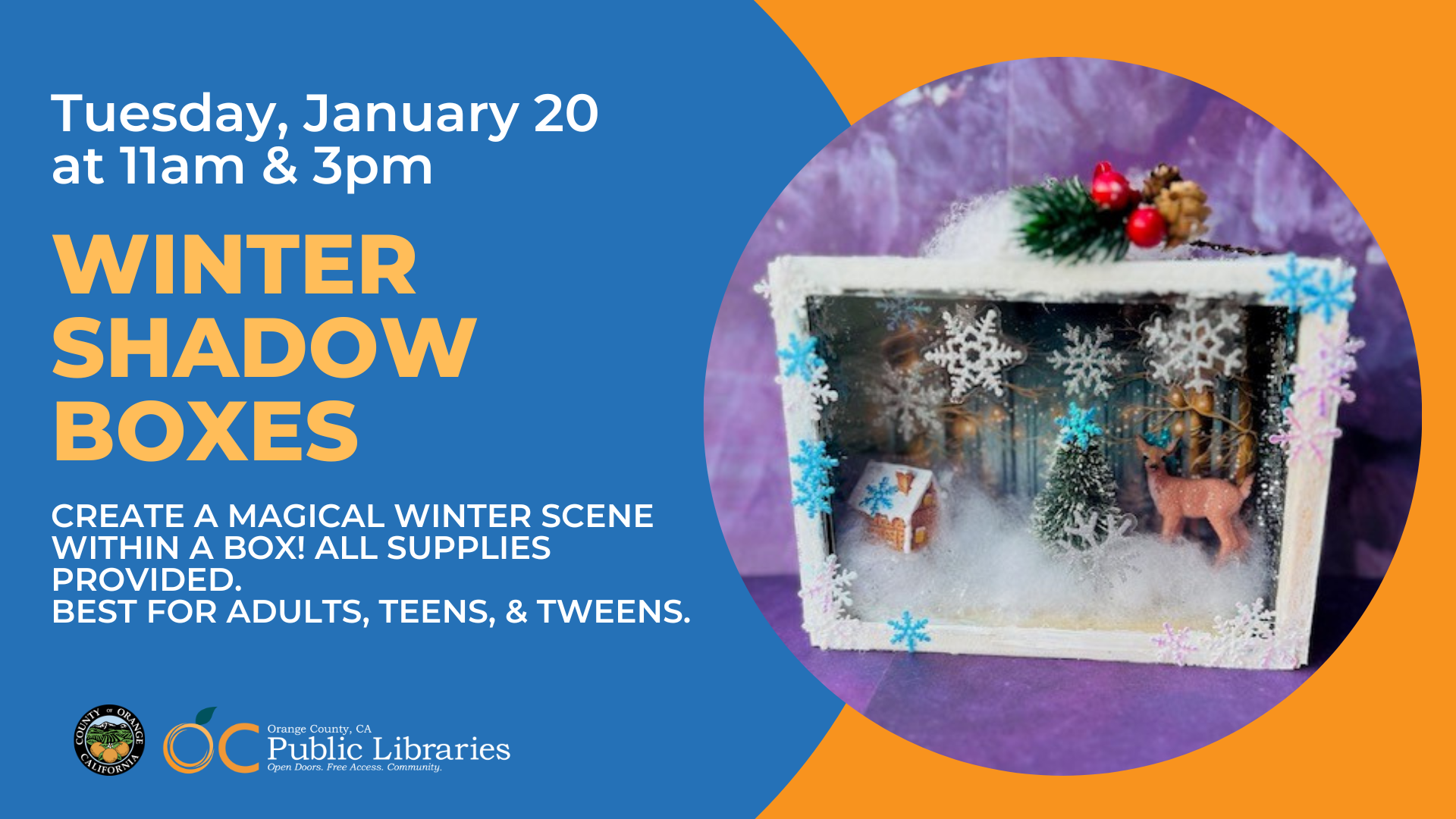 OC Public Library: Inclusive Art for Adults