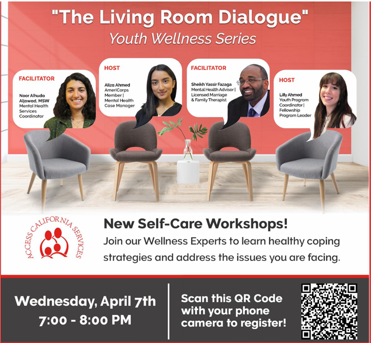 “The Living Room Dialogue” Youth Wellness Series