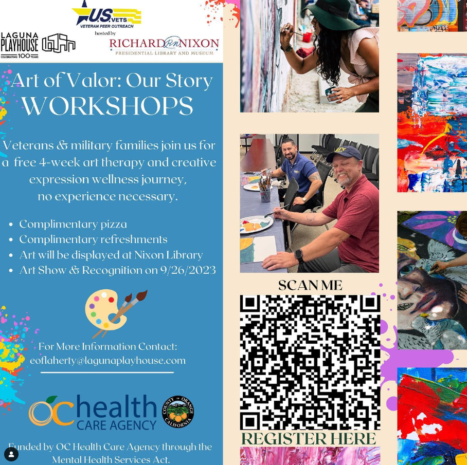 Art of Valor Our Stories Workshops