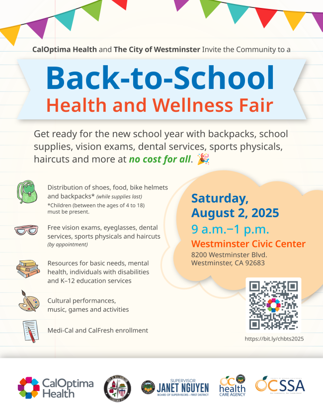 Back to School Health and Wellness Fair