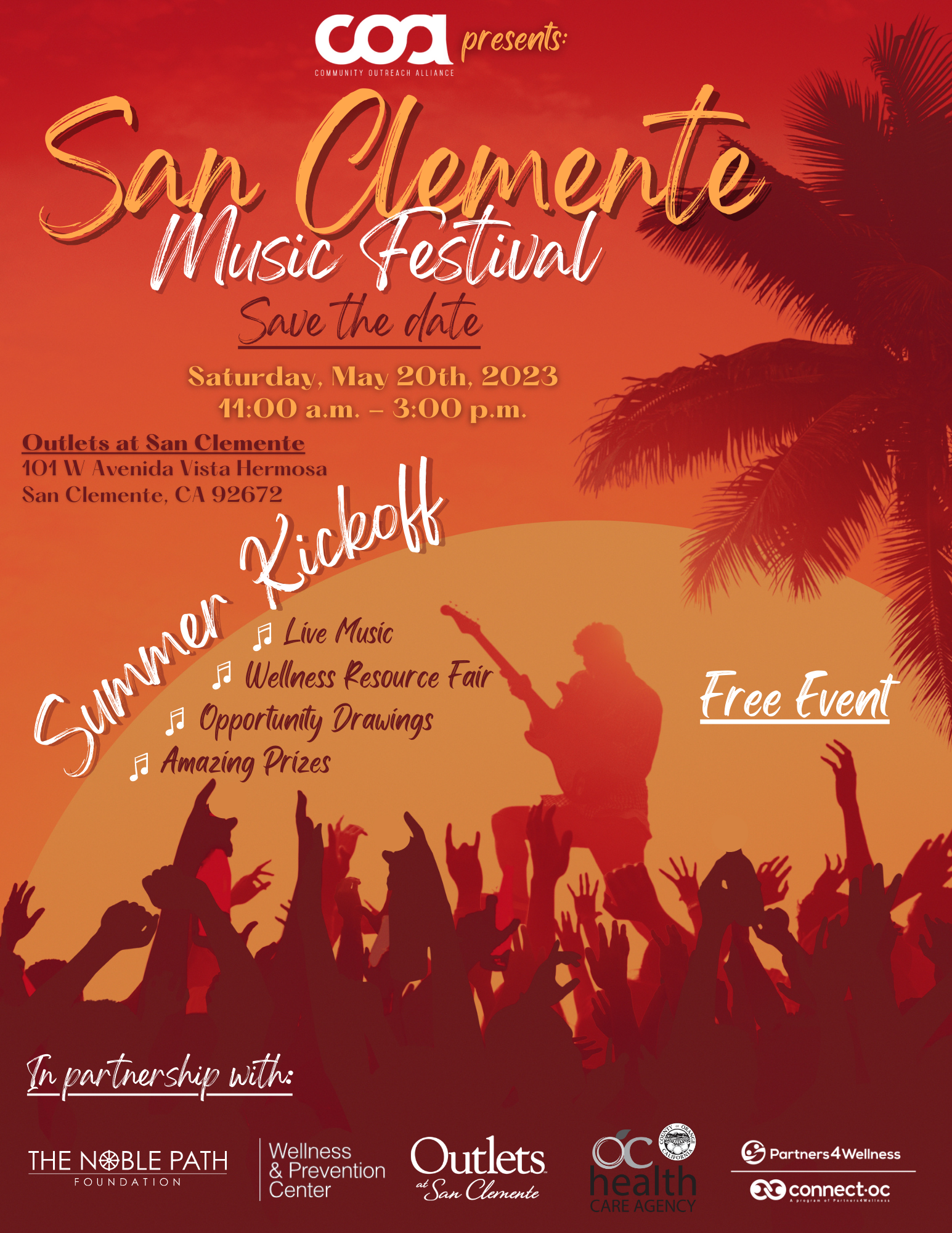 San Clemente Music Festival: Summer Kickoff