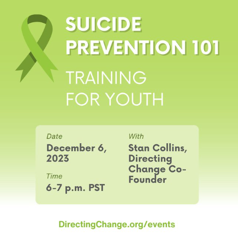 Suicide Prevention 101 Training for Youth