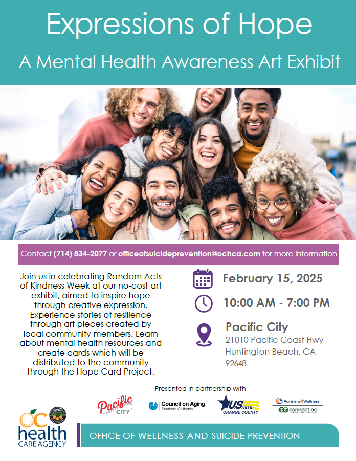 Expressions of Hope: A Mental Health Awareness Art Exhibit