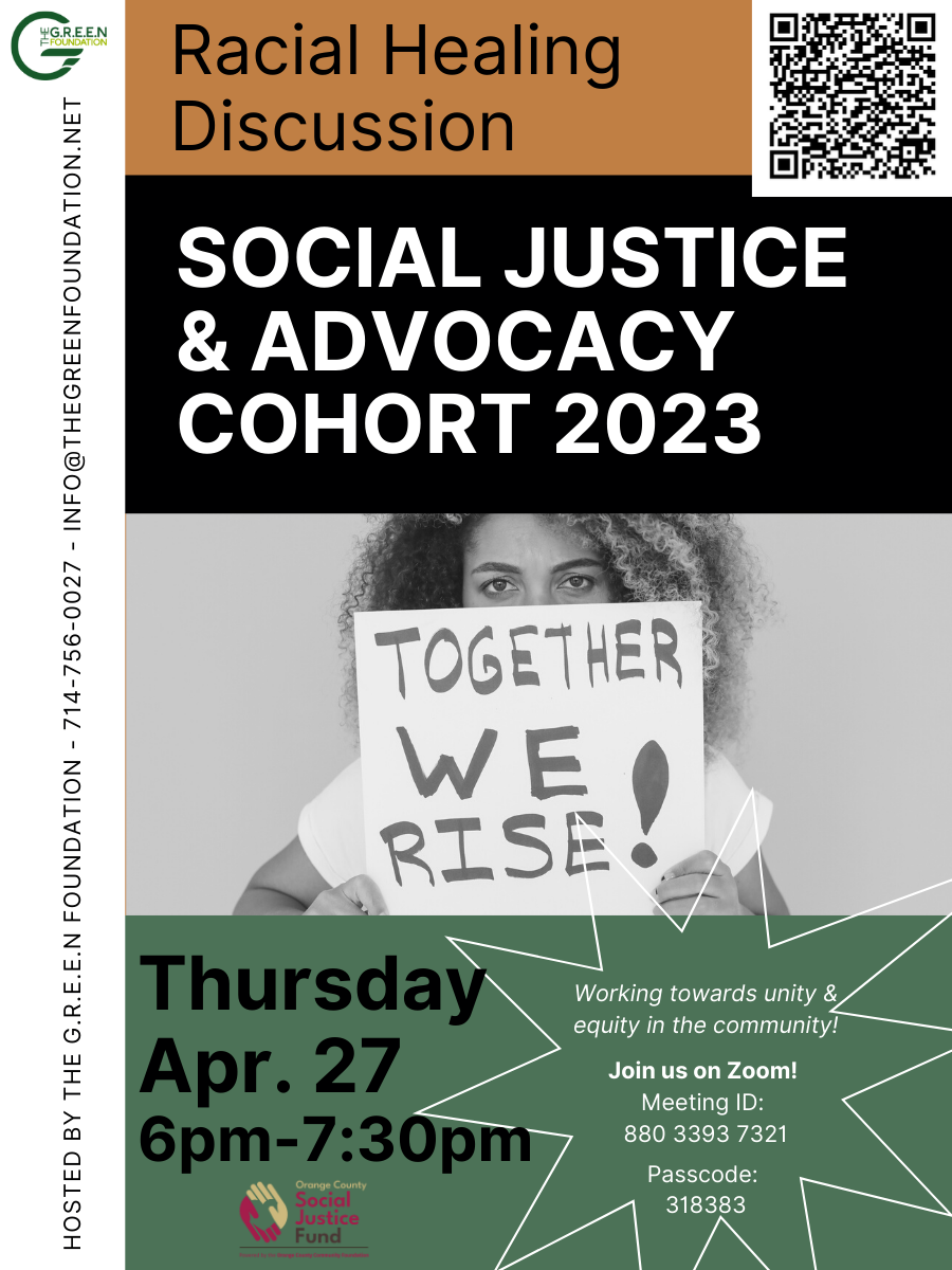 Social Justice & Advocacy Cohort 2023 - Racial Healing Discussion