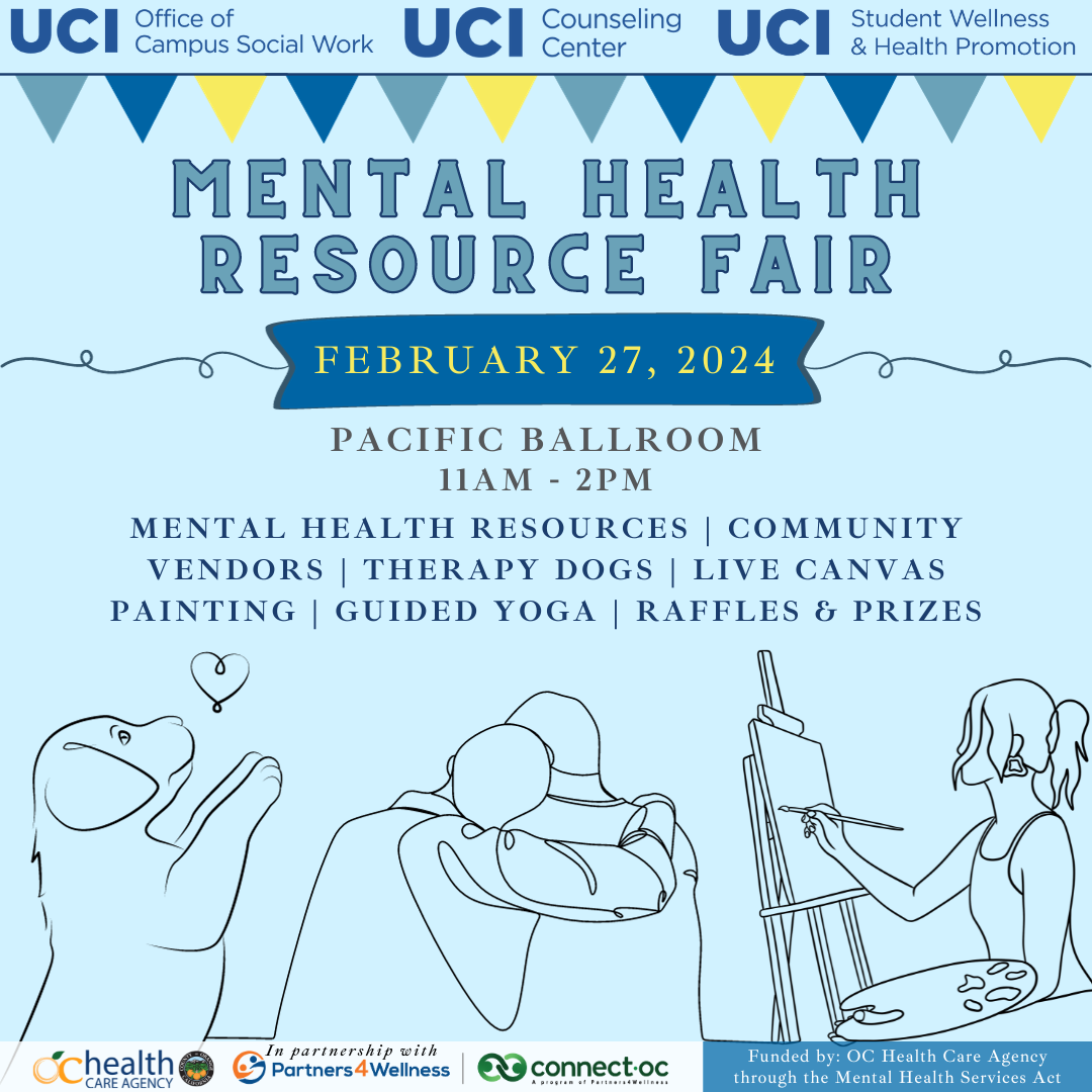 UCI Mental Health Resource Fair