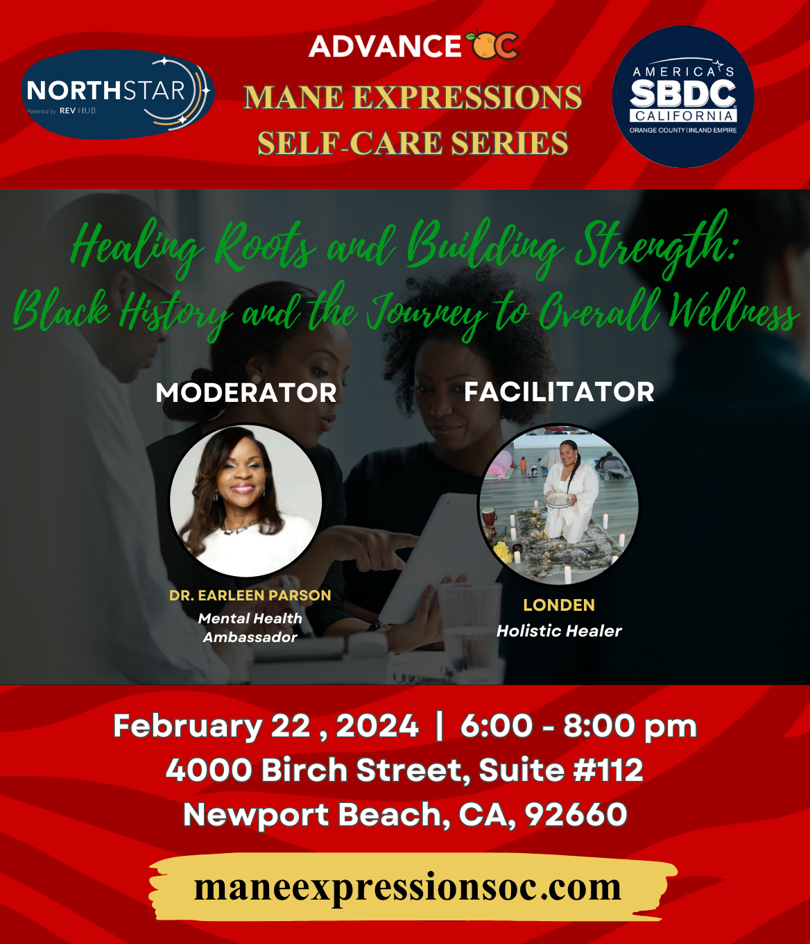 Mane Expressions Self-Care Series: ﻿Healing Roots and Building Strength: Black History and the Journey to Overall Wellness.