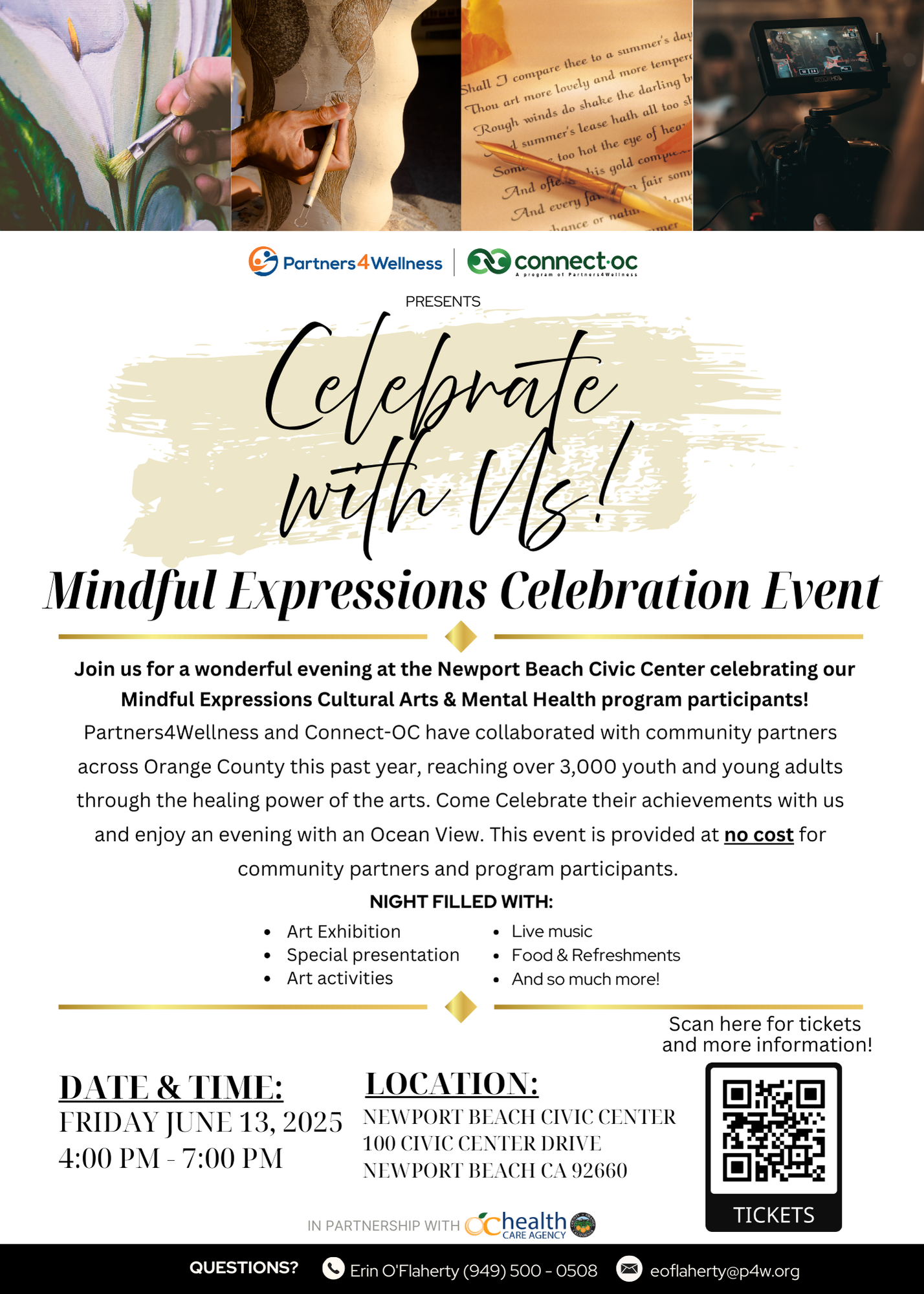 Connect-OC Mindful Expressions Celebration Event