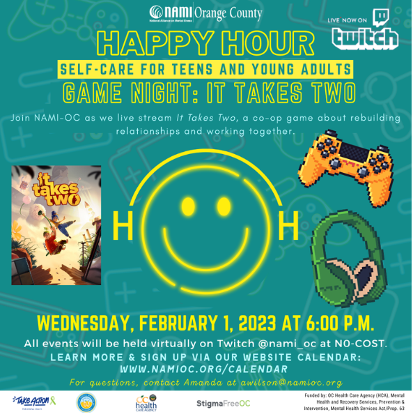 NAMI Happy Hour: Game Night