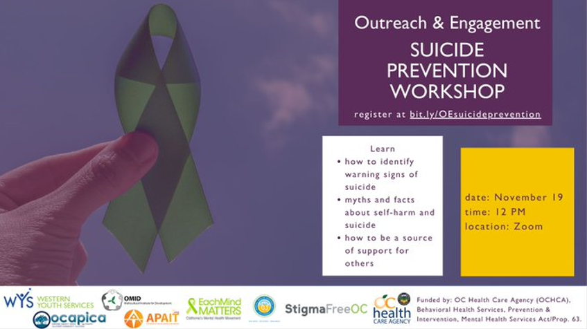 Western Youth Services- Suicide Prevention Workshop