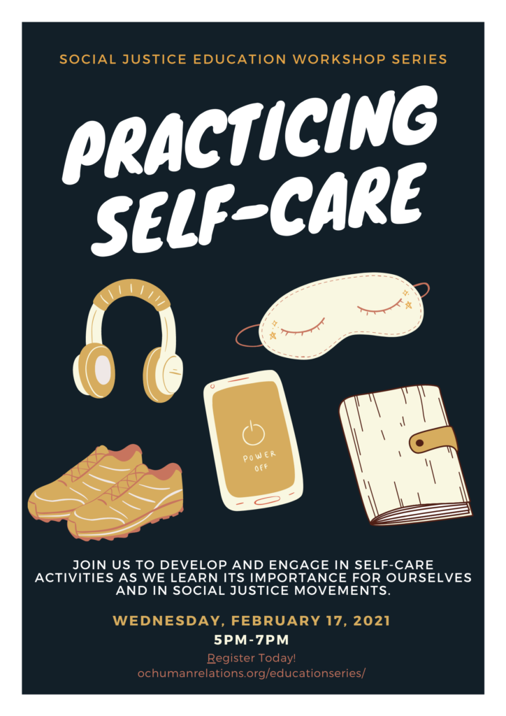 Social Justice Education Workshop: Practicing Self Care