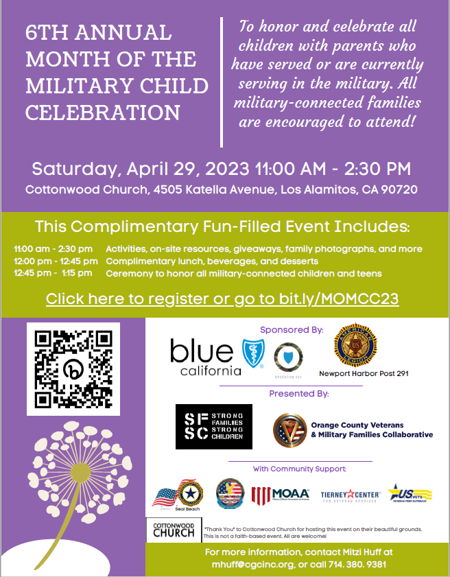 Month of the Military Child Celebration 2023