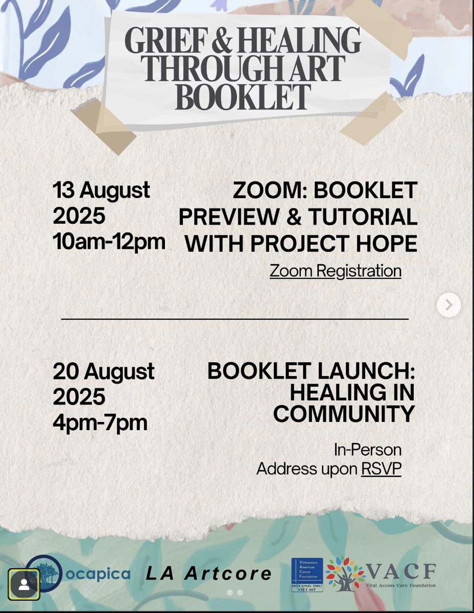 OCAPICA: Booklet Launch : Healing in Community