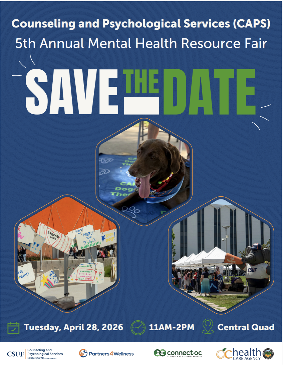 CSUF Mental Health Resource Fair*