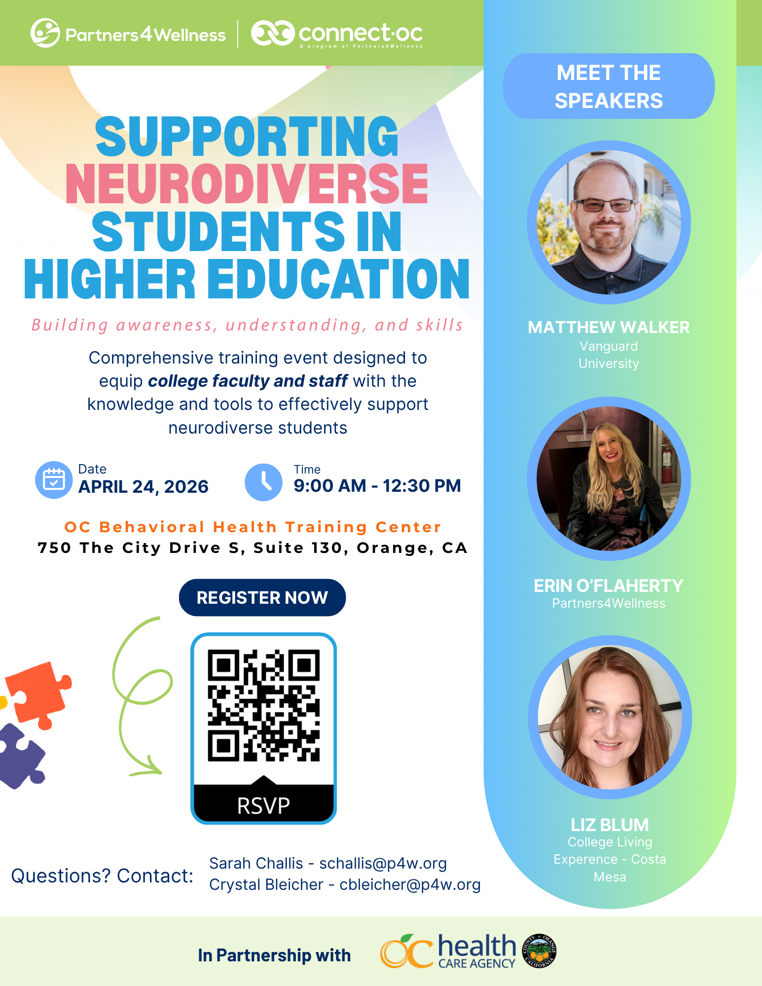 Supporting Neurodiverse Students in Higher Education: Building Awareness, Understanding, and Skills
