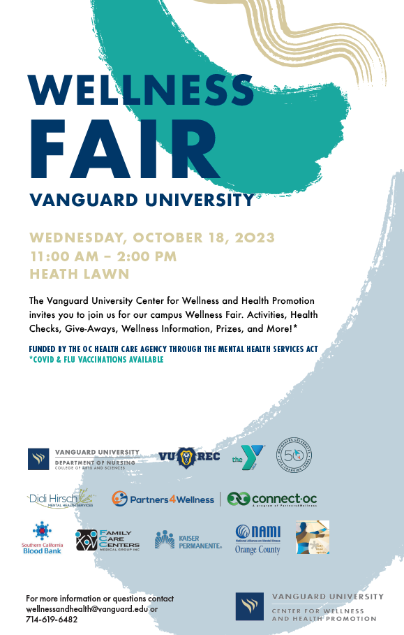Vanguard University Wellness Fair