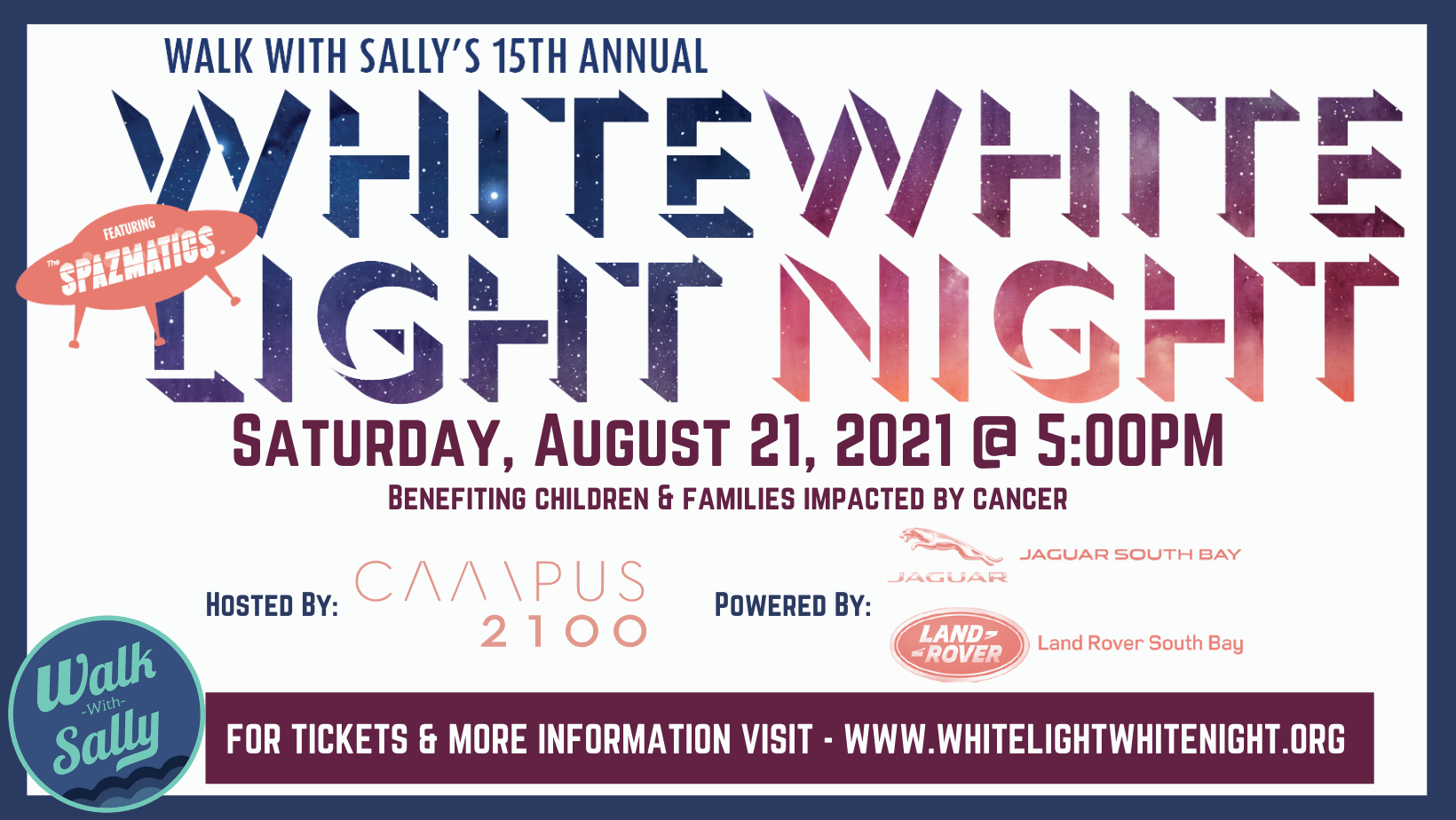 Walk With Sally: White Light White Night 2021