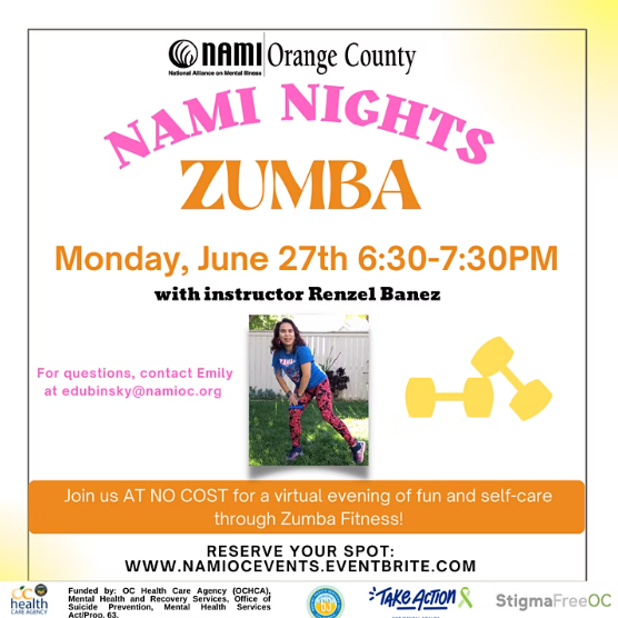 Zumba NAMI Night