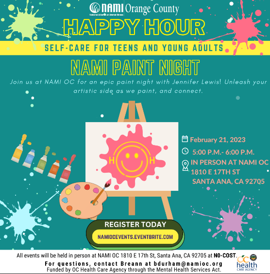 Happy Hour - NAMI Paint Night