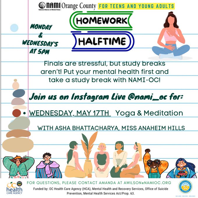 Homework Halftime: Yoga & Meditation