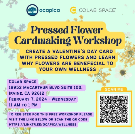 Pressed Flower Cardmaking Workshop