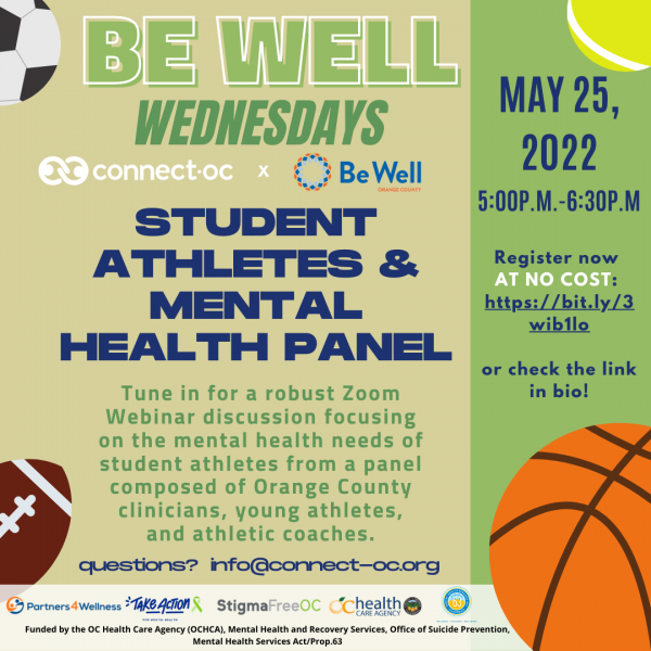 Be Well Wednesday - Student Athletes and Mental Health 