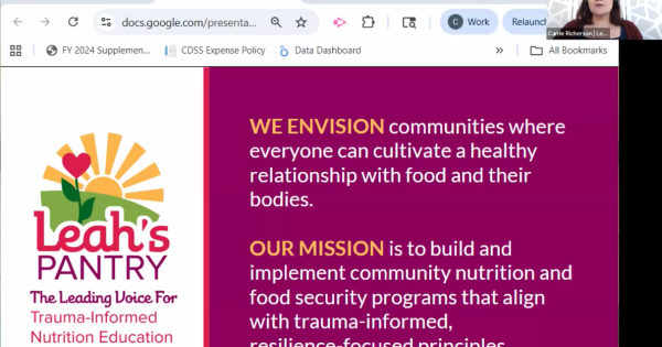 Connect-OC Coalition Meeting: Taking a Trauma-Informed Approach to Community Nutrition Programs